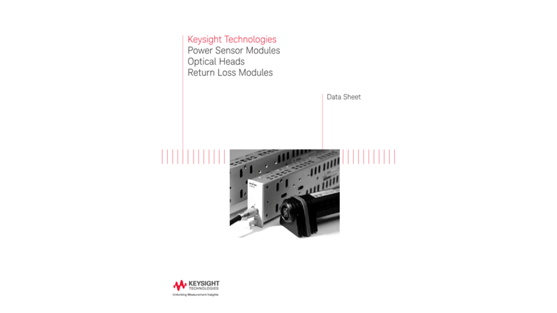 Power Sensor Modules - Optical Heads - Return Loss Modules
